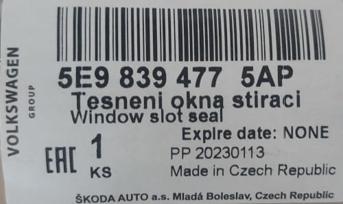 etykieta produktu