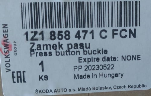 etykieta produktu