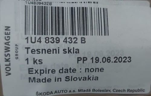 etykieta produktu