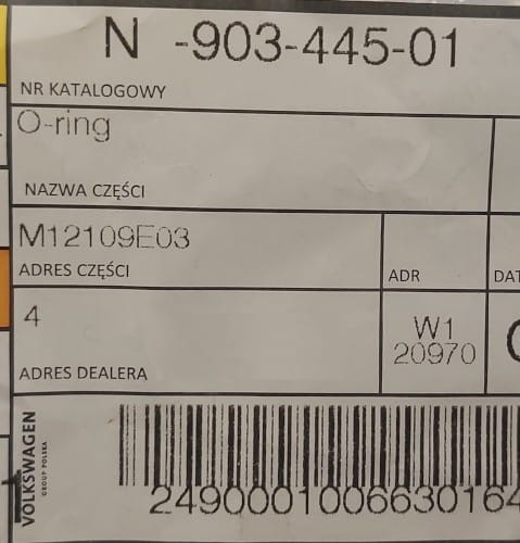 etykieta produktu