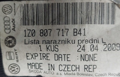 etykieta produktu