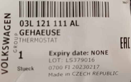 etykieta produktu