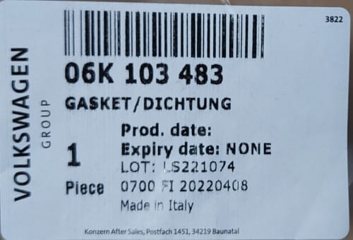 etykieta produktu