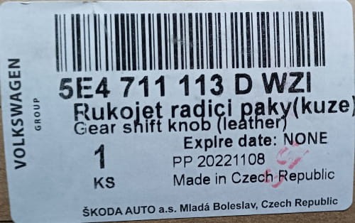 etykieta produktu