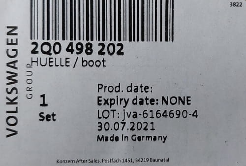 etykieta produktu