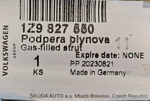 etykieta produktu