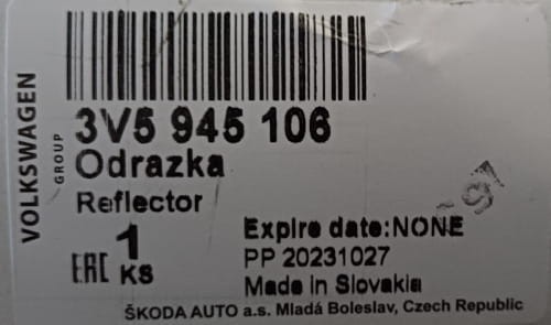 etykieta produktu