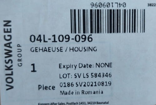 etykieta produktu