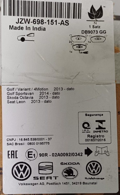 etykieta produktu