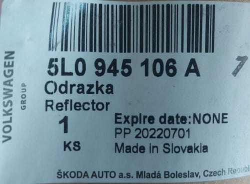 etykieta produktu