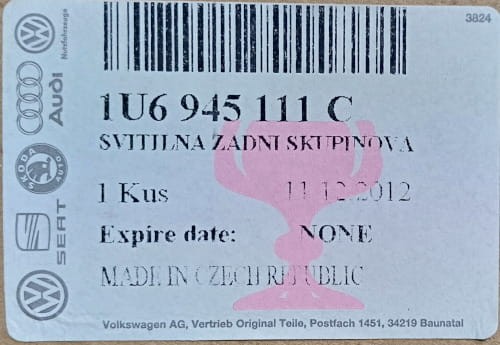 etykieta produktu