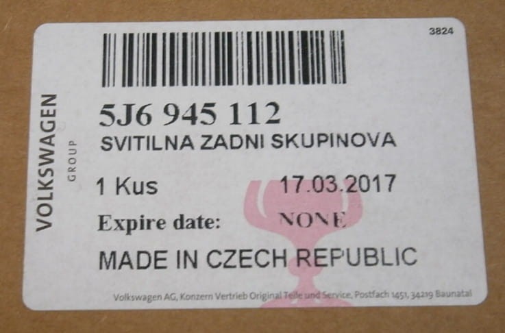 etykieta produktu