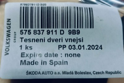 etykieta produktu