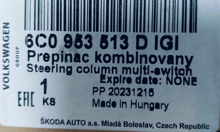 etykieta produktu