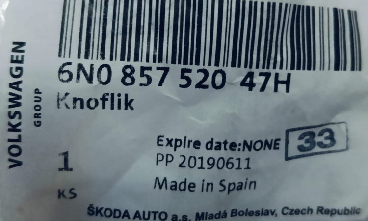 etykieta produktu
