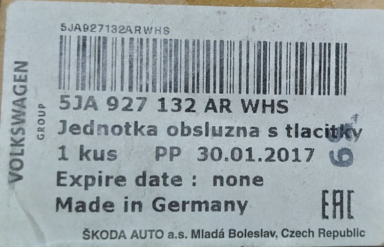 etykieta produktu