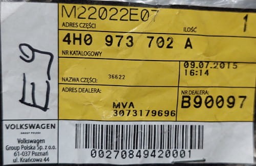 etykieta produktu