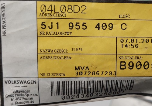 etykieta produktu