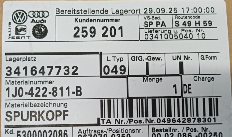 etykieta produktu