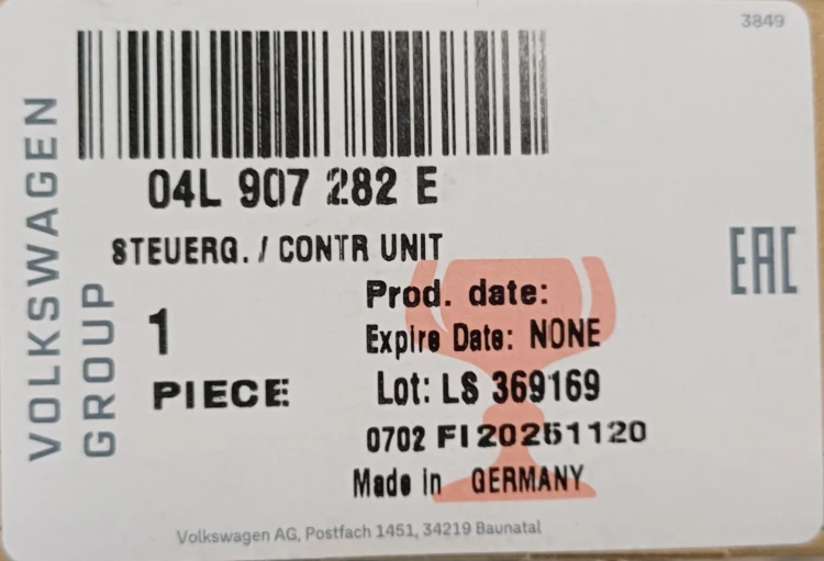 etykieta produktu