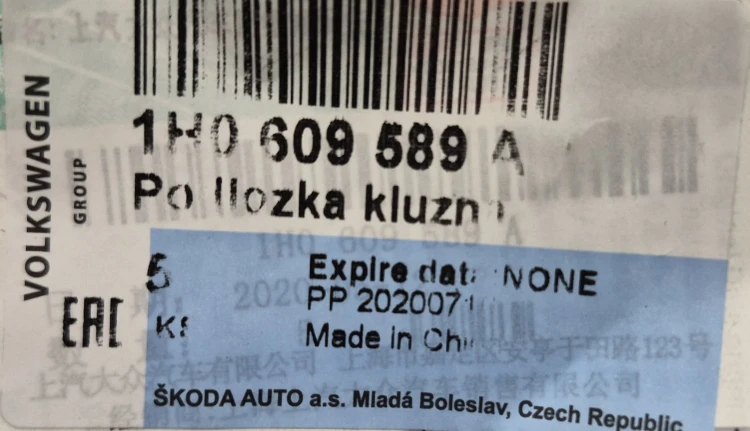 etykieta produktu
