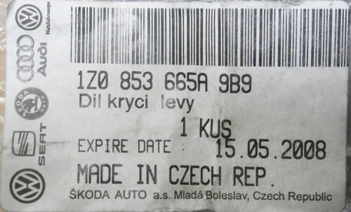 etykieta produktu