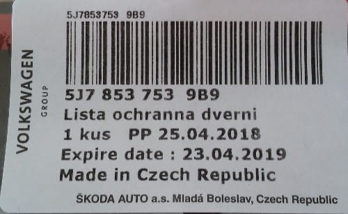 etykieta produktu