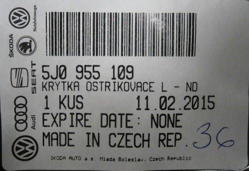 etykieta produktu