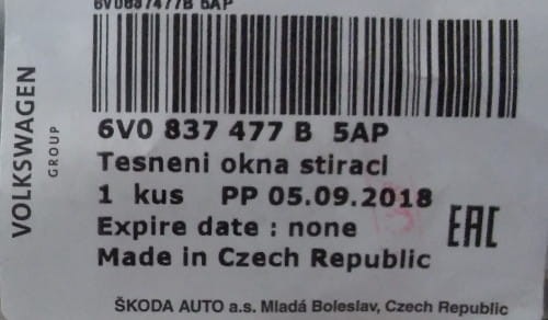 etykieta produktu