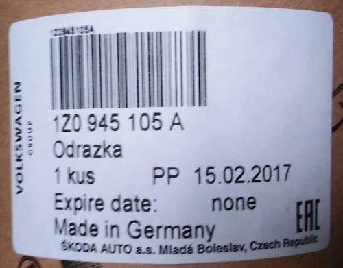 etykieta produktu