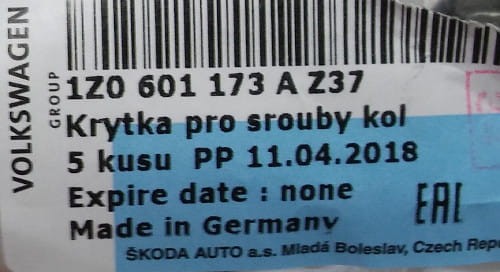 etykieta produktu